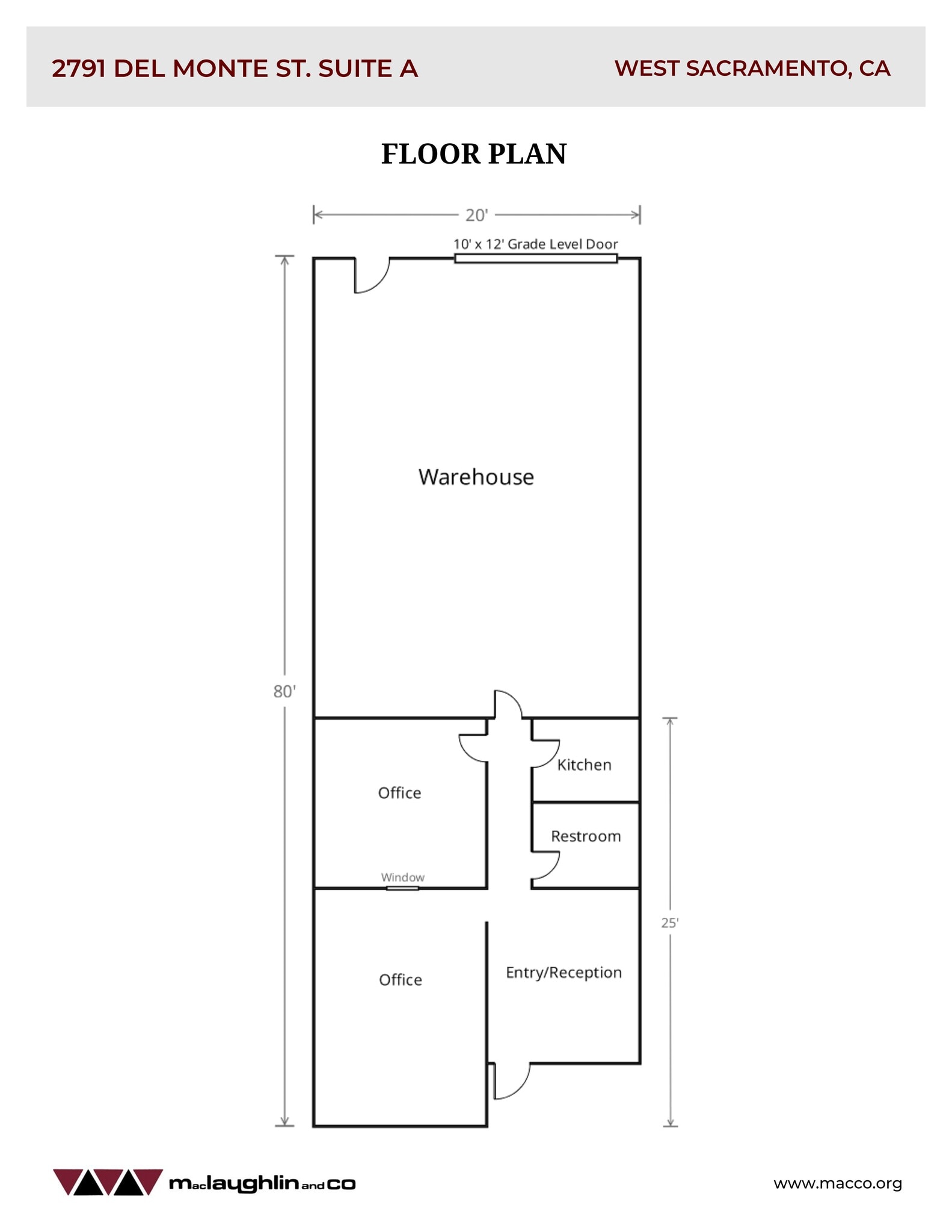 2791 Del Monte St, West Sacramento, CA for lease Site Plan- Image 1 of 1