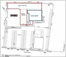 600 Franklin Ave, Franklin Square, NY à louer Plan de site- Image 1 de 2