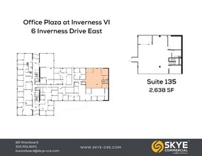 6 Inverness Ct E, Englewood, CO à louer Plan d’étage- Image 1 de 1