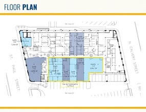 1501 St Paul St, Baltimore, MD for lease Floor Plan- Image 1 of 1