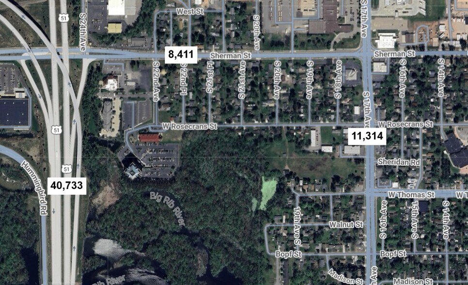 Rosecrans St, Wausau, WI à vendre - Photo du bâtiment - Image 2 de 2