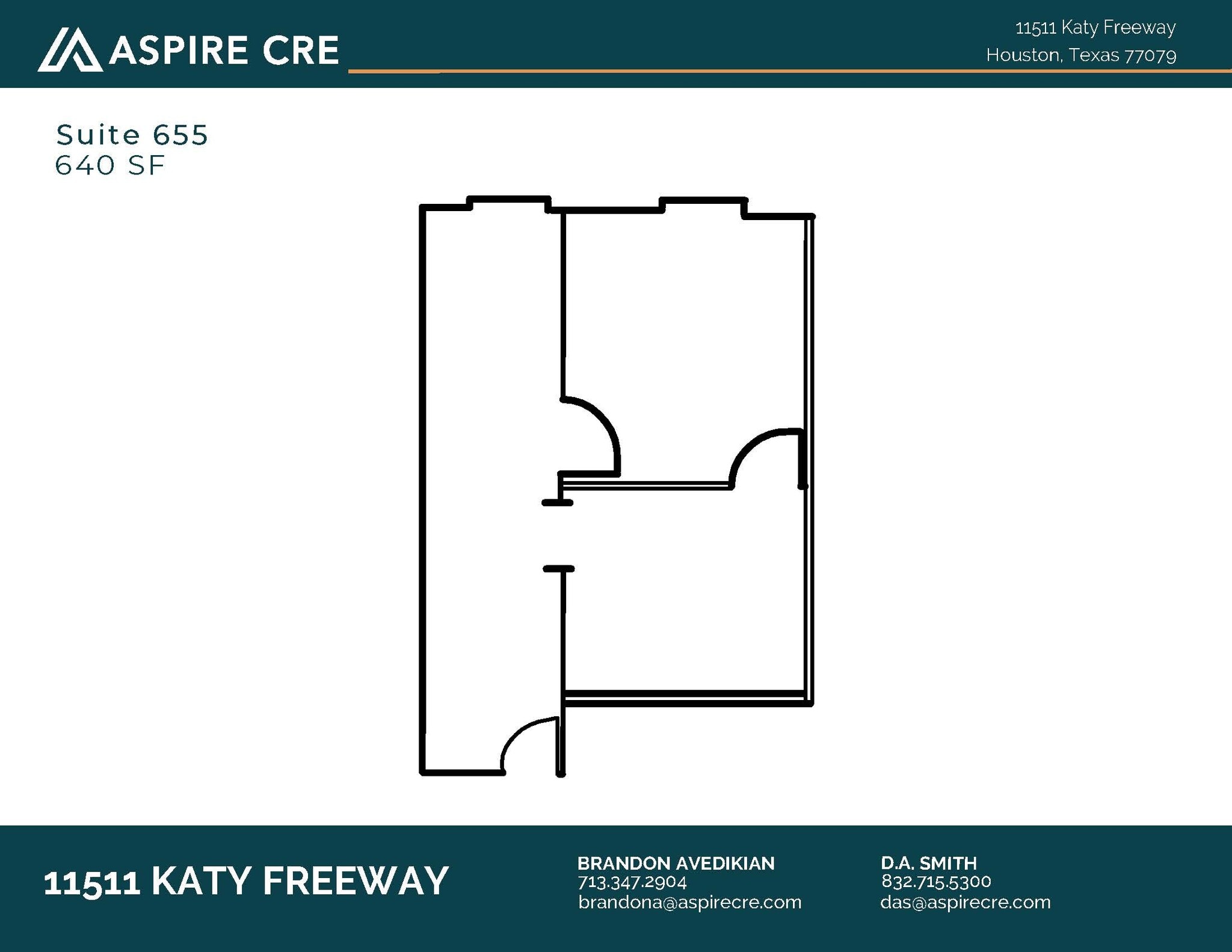 11511 Katy Fwy, Houston, TX for lease Floor Plan- Image 1 of 1