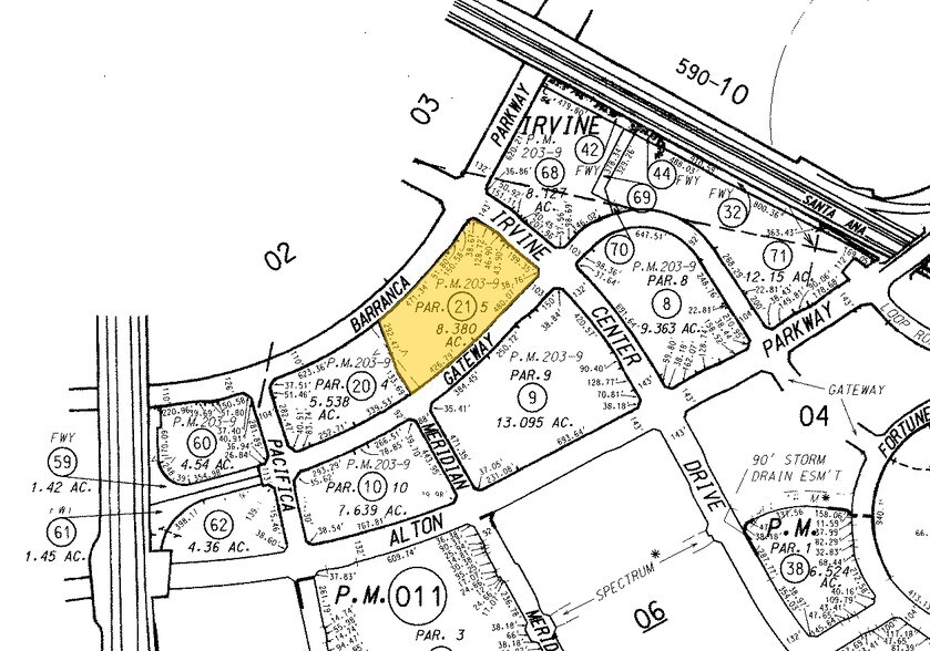 7700 Irvine Center Dr, Irvine, CA à louer - Plan cadastral - Image 2 de 21