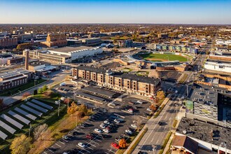 500 E Michigan Ave, Lansing, MI - AERIAL  map view
