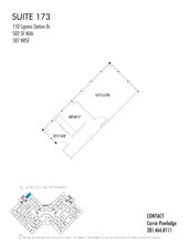 110-140 Cypress Station Dr, Houston, TX à louer Plan de site- Image 1 de 1