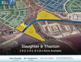 More details for Easton Park - Slaughter & Thaxton, Austin, TX - Land for Sale