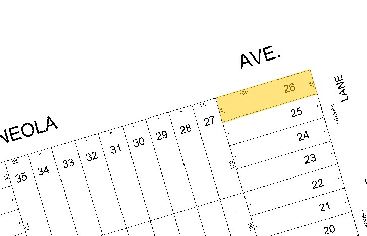 206 Stonehinge Ln, Carle Place, NY à louer Plan cadastral- Image 1 de 4