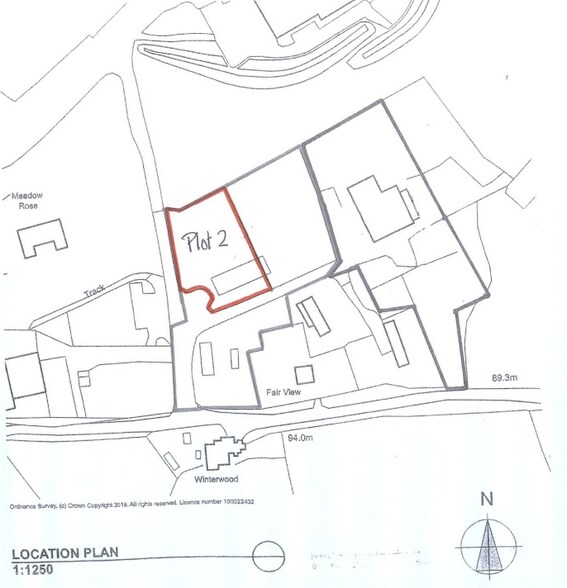 Higher Trevelles, St Agnes à vendre - Plan de site - Image 1 de 1