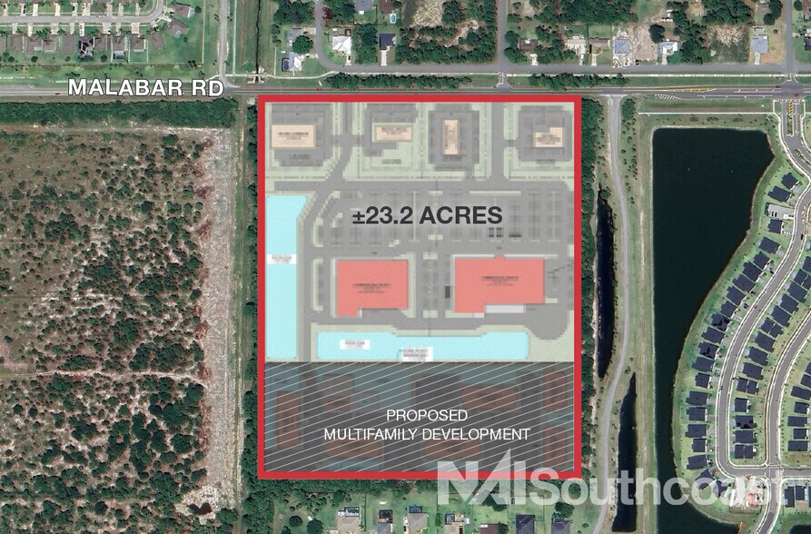 1843 Malabar Rd, Palm Bay, FL à vendre - Photo du bâtiment - Image 2 de 6