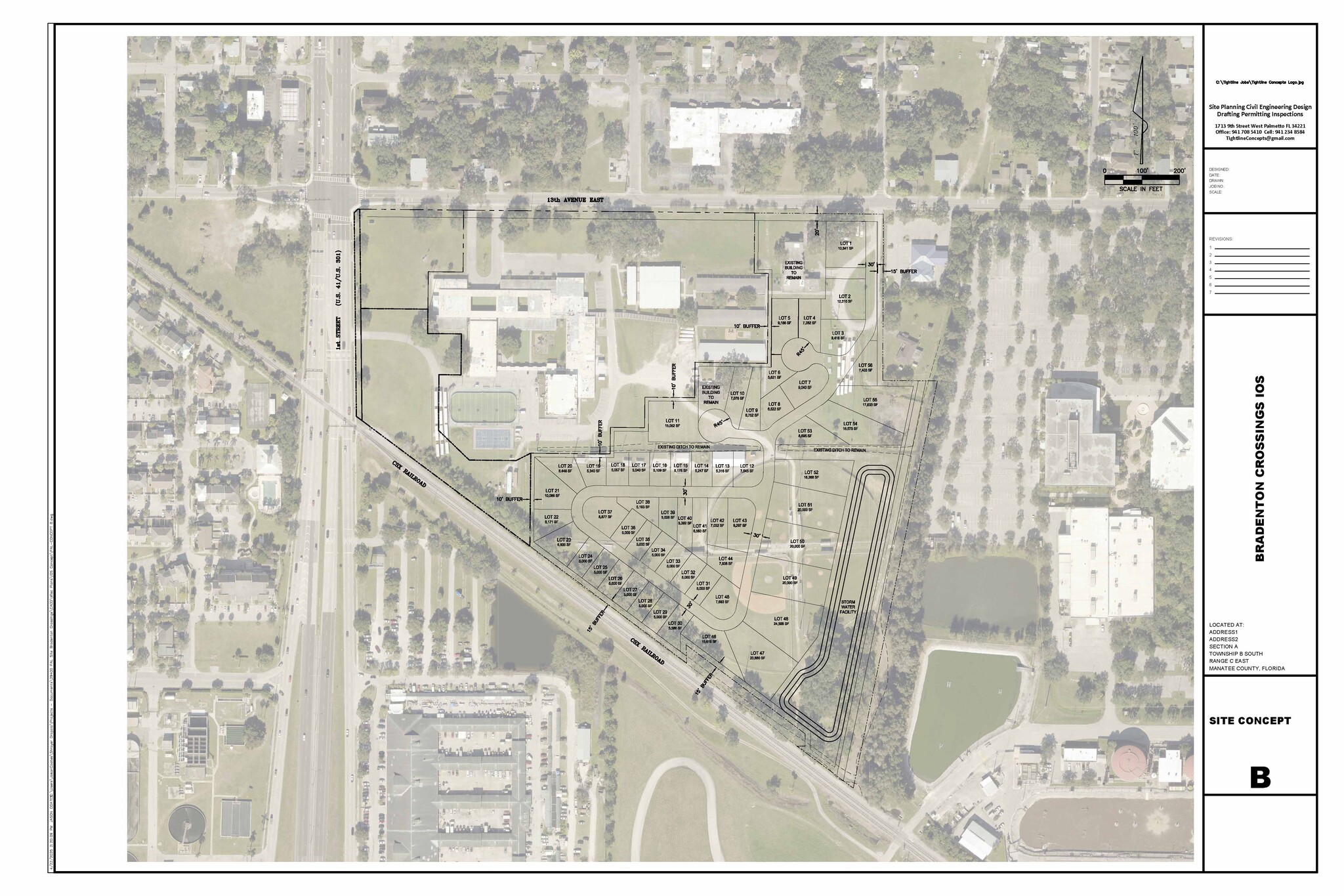 202 13th Ave E, Bradenton, FL for lease Site Plan- Image 1 of 6