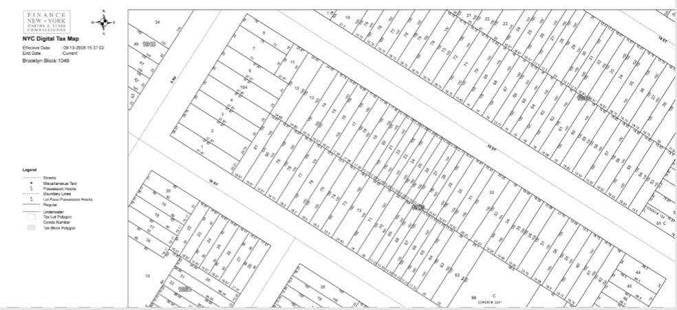 462 7th Ave, Brooklyn, NY à vendre - Plan cadastral - Image 3 de 3
