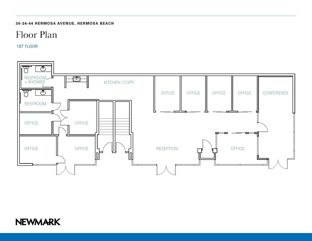 30, 34, 44 Hermosa Ave, Hermosa Beach, CA 90254 - Unit 30-34-44 - - Floor Plan - Image 1 of 16