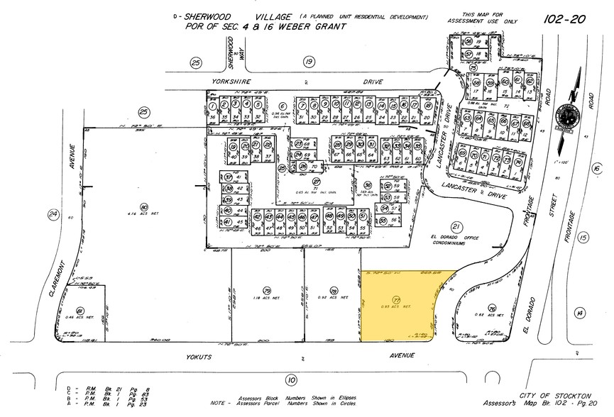 37 W Yokuts Ave, Stockton, CA à louer - Plan cadastral - Image 3 de 3