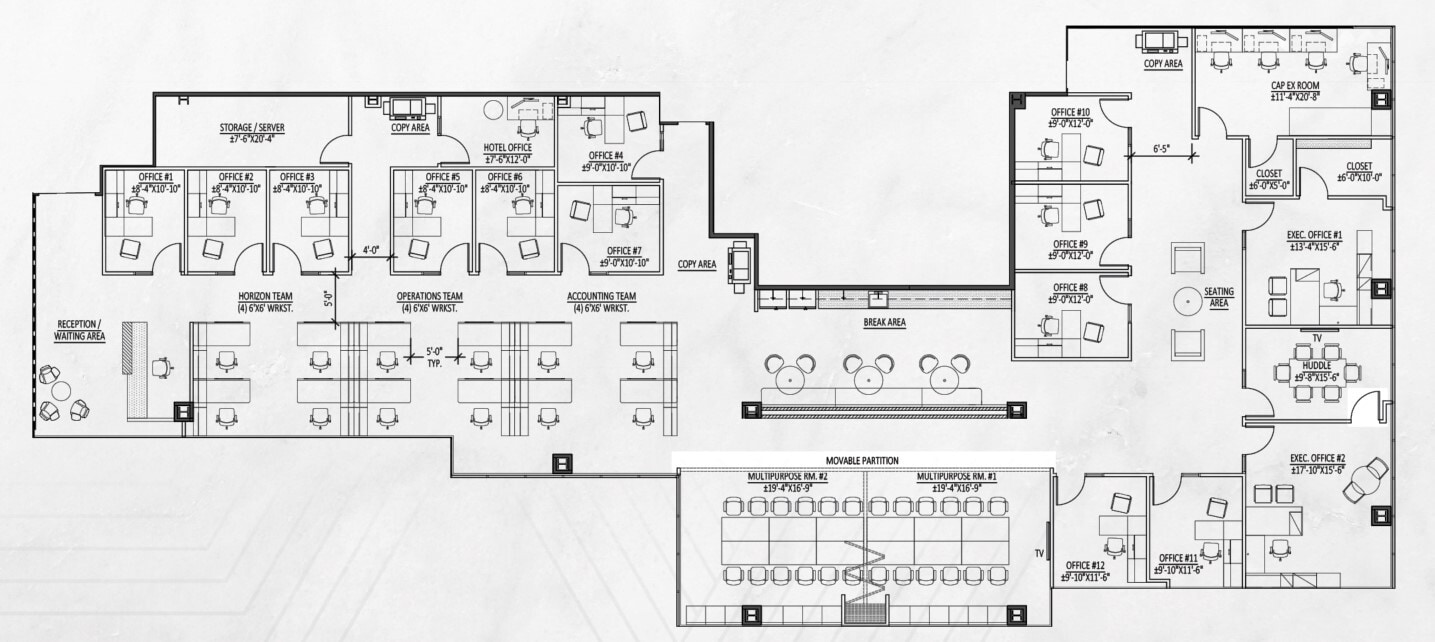4525 Wilshire Blvd, Los Angeles, CA for lease Floor Plan- Image 1 of 3