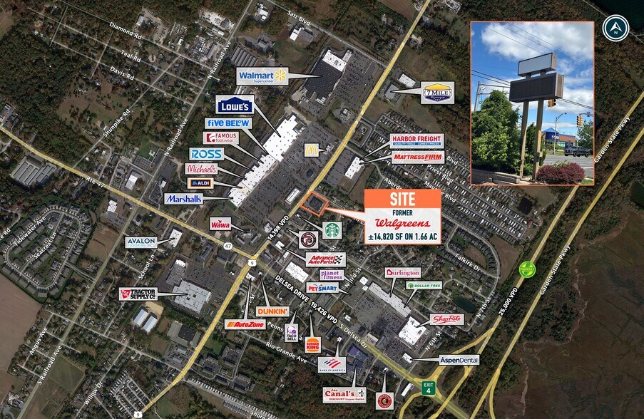 3300 Route 9 S, Rio Grande, NJ à louer - Photo du bâtiment - Image 2 de 8