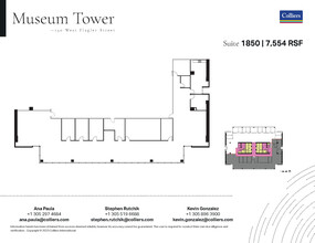 150 W Flagler St, Miami, FL à louer Plan d  tage- Image 1 de 1