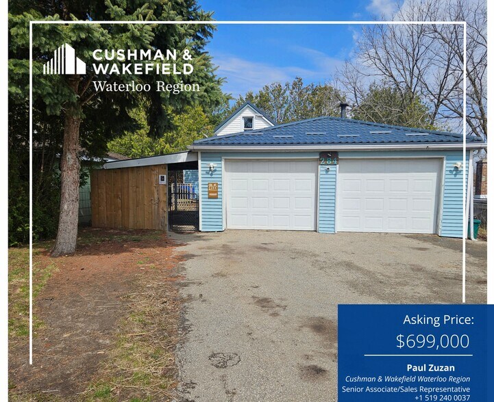 284 Lawrence Av, Kitchener, ON à vendre - Photo du bâtiment - Image 2 de 3