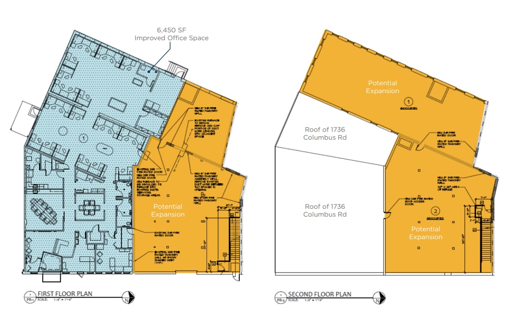 1730-1736 Columbus Rd, Cleveland, OH for lease Floor Plan- Image 1 of 1