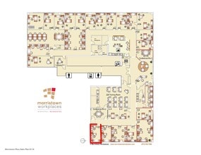 163 Madison Ave, Morristown, NJ à louer Plan d’étage- Image 2 de 2