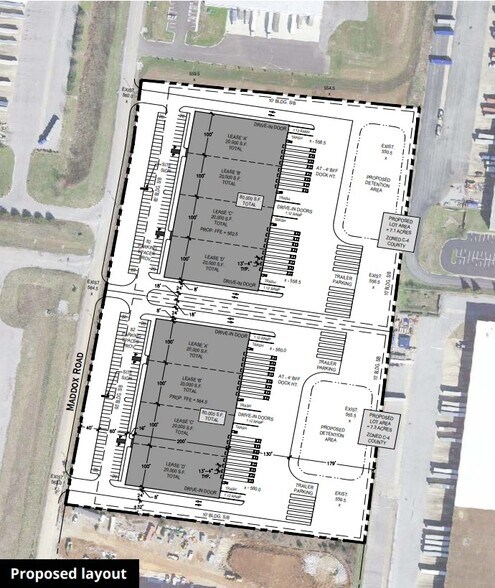 0 Maddox Rd, Mount Juliet, TN à louer - Plan de site - Image 2 de 2