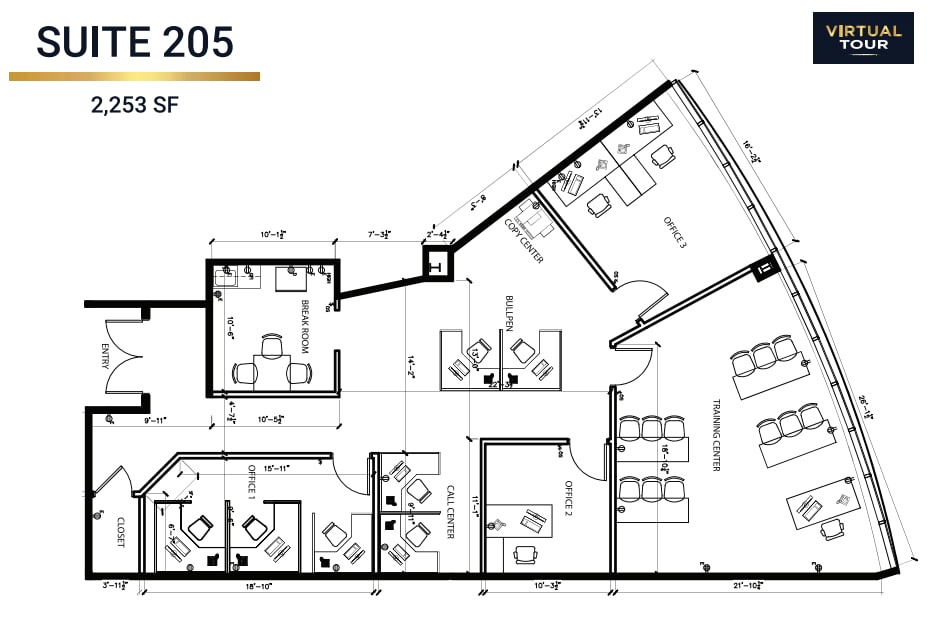 150 Motor Pkwy, Hauppauge, NY for lease Floor Plan- Image 1 of 1