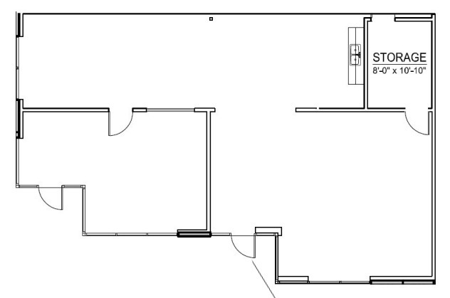 1318 N Monte Vista Ave, Upland, CA for lease Floor Plan- Image 1 of 1