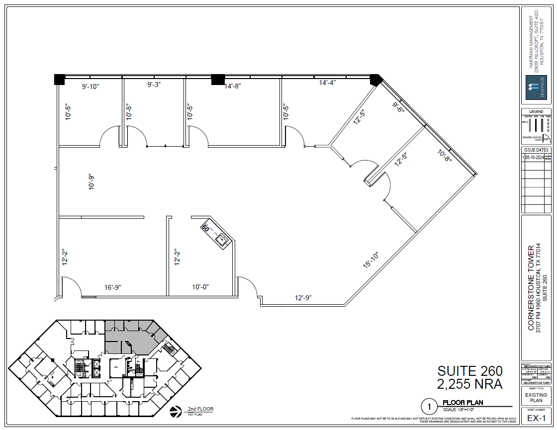 3707 FM 1960 W, Houston, TX à louer Plan d’étage- Image 1 de 1