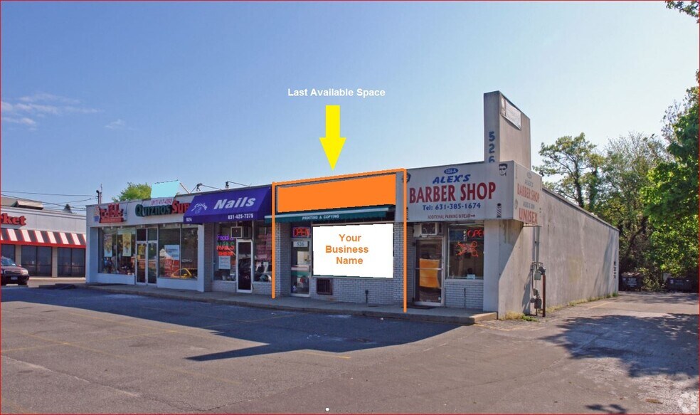 522A-526 Walt Whitman Rd, Melville, NY à louer - Photo du bâtiment - Image 2 de 3