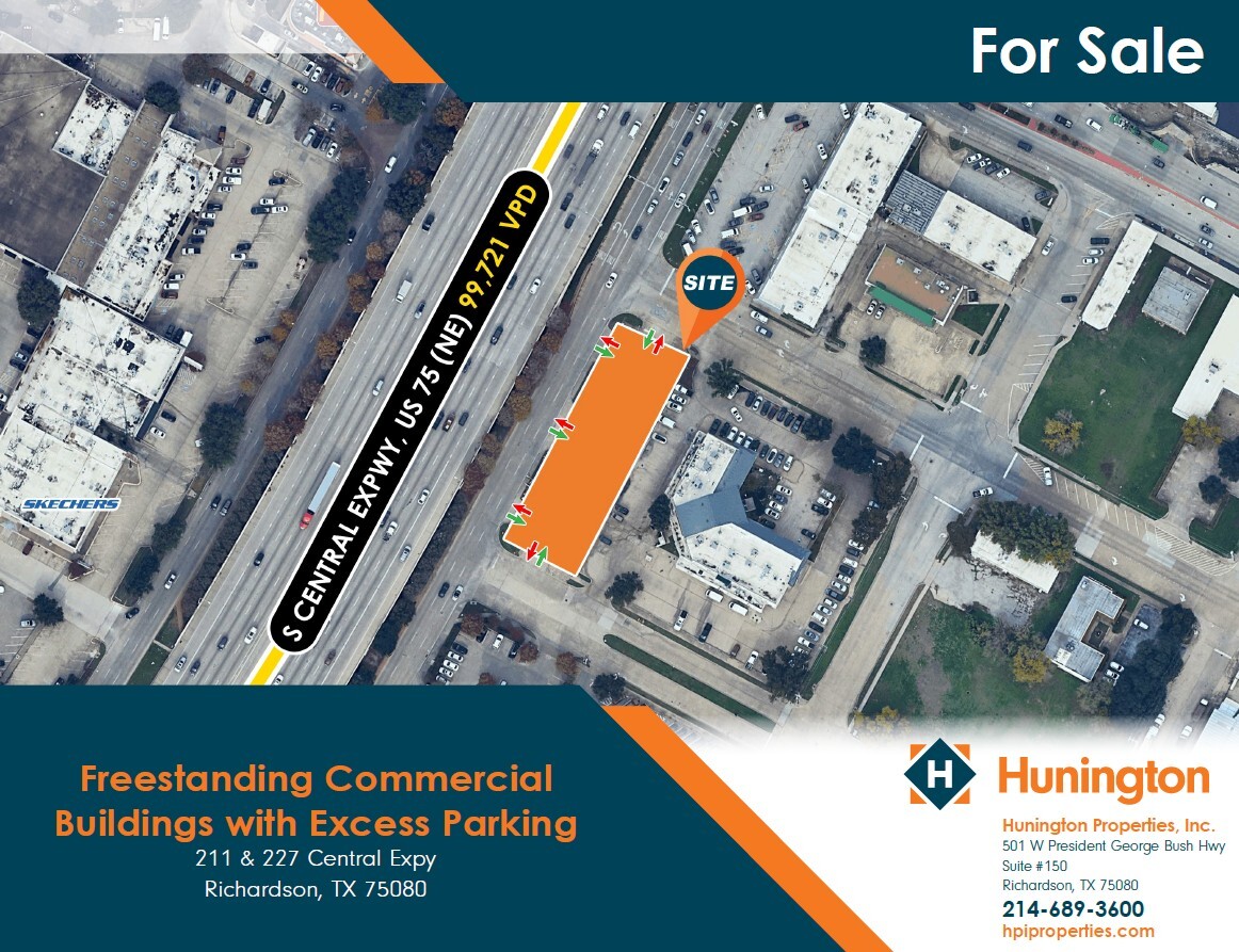 211 & 227 Central Expy, Richardson, TX for sale Building Photo- Image 1 of 2