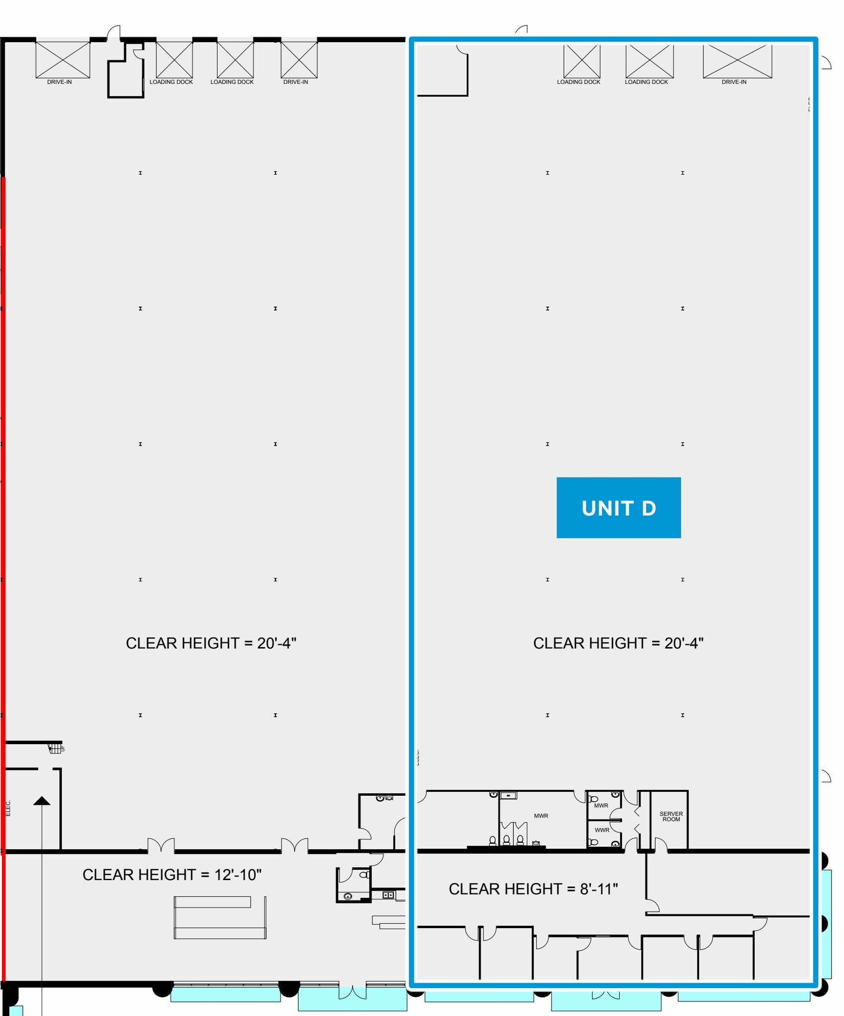 563 Queensway, Mississauga, ON for lease Floor Plan- Image 1 of 1