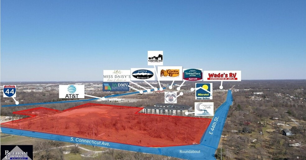NEC 44th Street & Connecticut, Joplin, MO for sale - Building Photo - Image 2 of 8