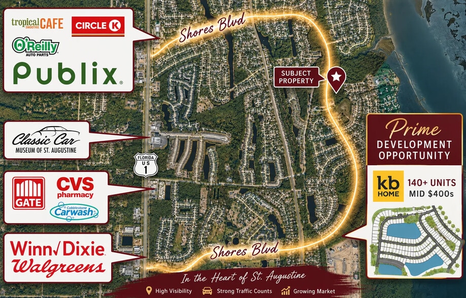 0 Shores Blvd, Saint Augustine, FL for sale - Primary Photo - Image 1 of 1