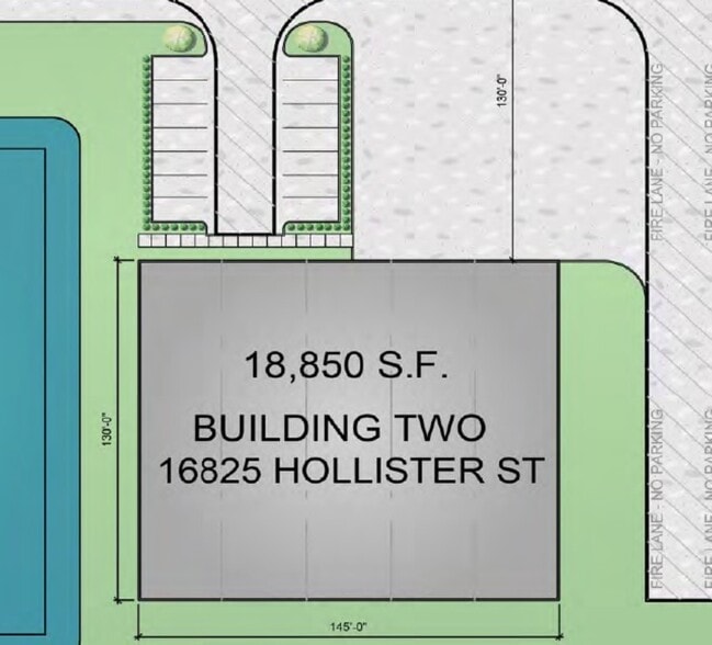 16825 Hollister St, Houston, TX à vendre - Plan de site - Image 3 de 4