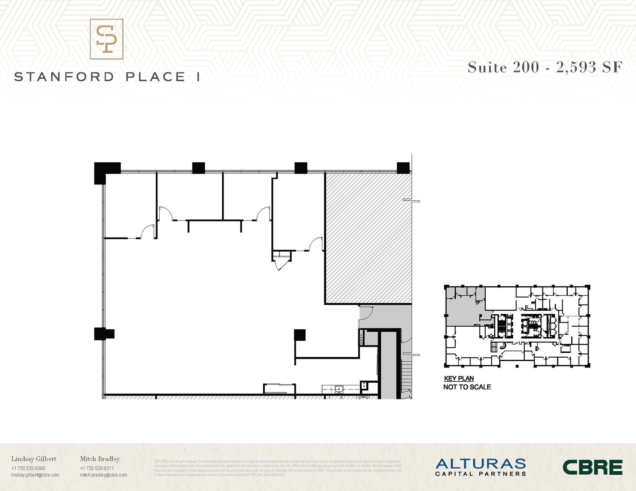 8055 E Tufts Ave, Denver, CO for lease Floor Plan- Image 1 of 1