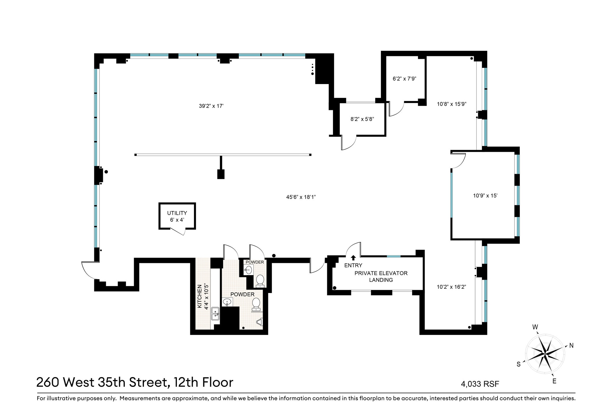 260 W 35th St, New York, NY à louer Photo intérieure- Image 1 de 1