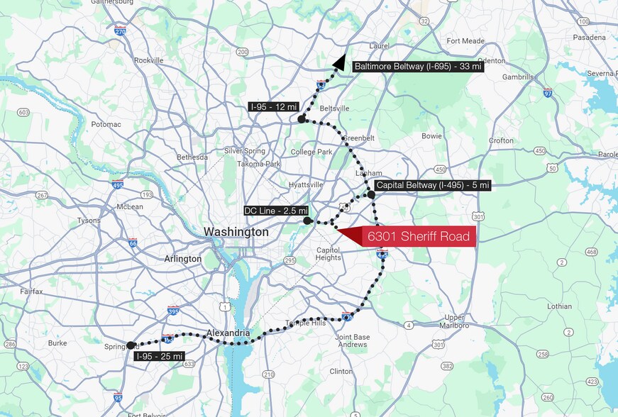 6301 Sheriff Rd, Hyattsville, MD à louer - Photo du bâtiment - Image 3 de 3