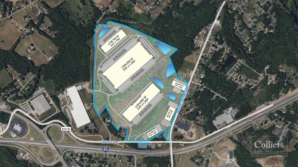 Wilcox Ave, Gaffney, SC à vendre - Photo du bâtiment - Image 2 de 3