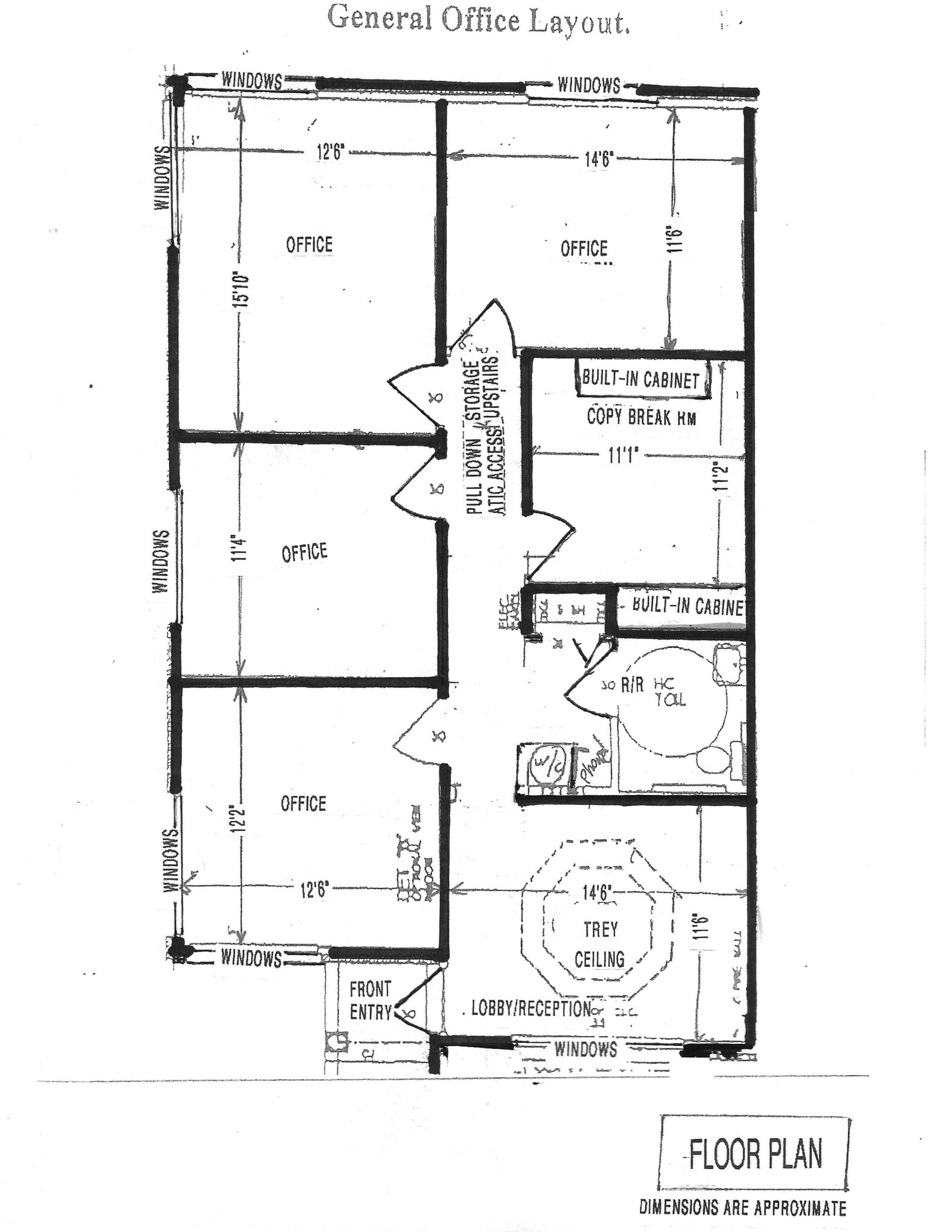 3430 Kori Rd, Jacksonville, FL for lease Floor Plan- Image 1 of 1