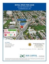 468-480 Danforth Rd, Toronto, ON for lease Site Plan- Image 1 of 2
