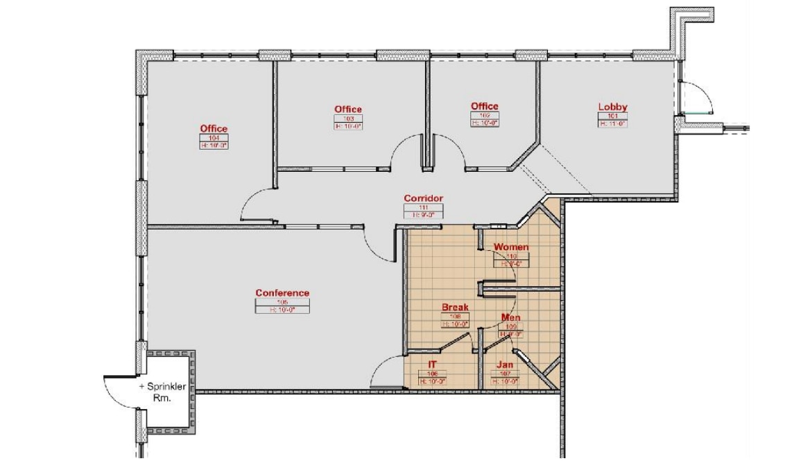 8501 Wade Blvd, Frisco, TX à louer Plan d’étage- Image 1 de 1