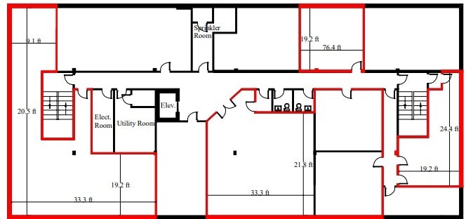 780 Windmill Rd, Dartmouth, NS à louer Plan d’étage- Image 1 de 5
