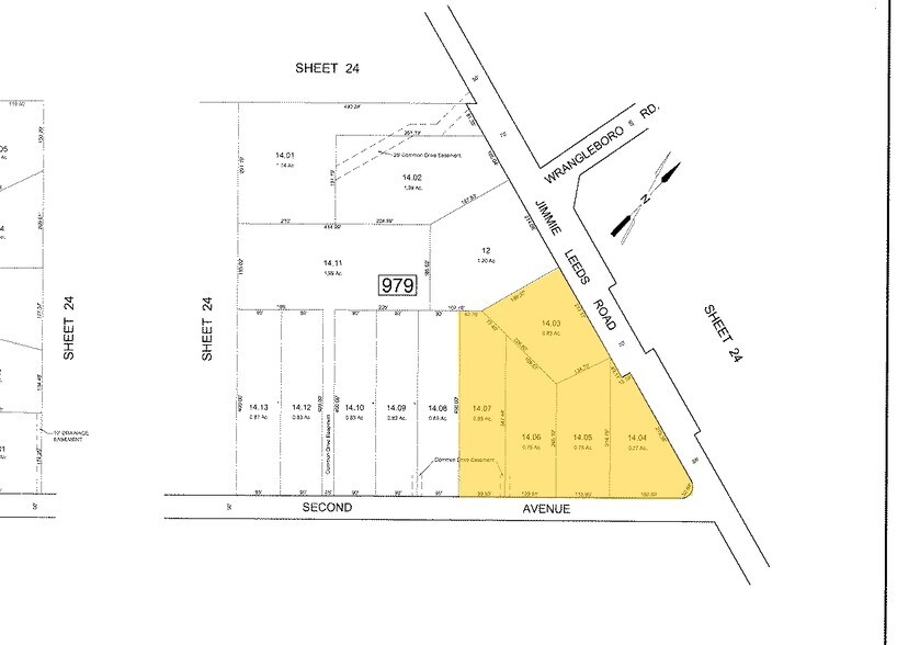 124 E Jimmie Leeds Rd, Galloway, NJ for sale - Plat Map - Image 2 of 4
