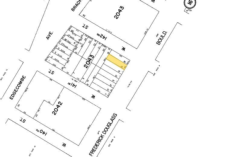 2655 Frederick Douglass Blvd, New York, NY à louer - Plan cadastral - Image 2 de 5