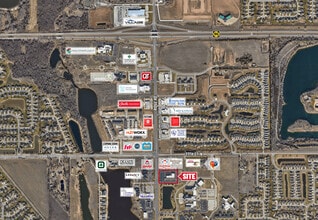 3730 N Ridge Rd, Wichita, KS - Aerial map view