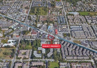 16110 Fraser Hwy, Surrey, BC - Aérien  Vue de la carte