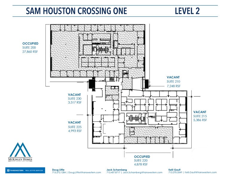 10343 Sam Houston Park Dr, Houston, TX for lease - Floor Plan - Image 2 of 7