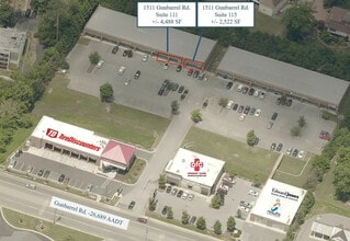 1511 Gunbarrel Rd, Chattanooga, TN for lease Map- Image 2 of 3
