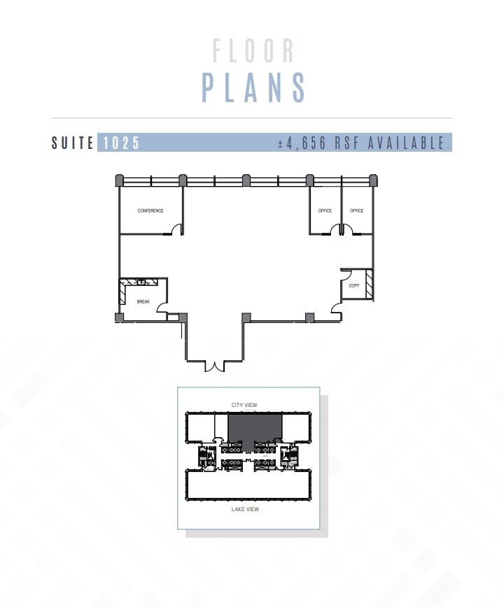 1 Kaiser Plz, Oakland, CA à louer Plan d’étage- Image 1 de 1