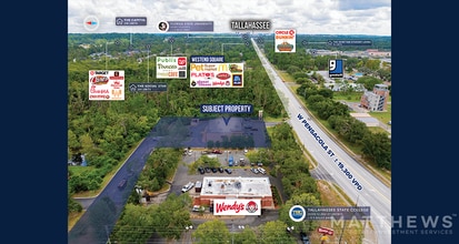 3020 W Pensacola St, Tallahassee, FL - AERIAL  map view