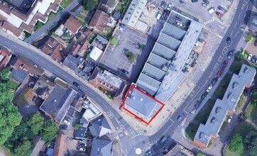 Queen St, Hitchin, HRT - Aérien  Vue de la carte